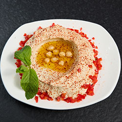 Try some delicious Hummus from Argo Mediterranean, two California locations