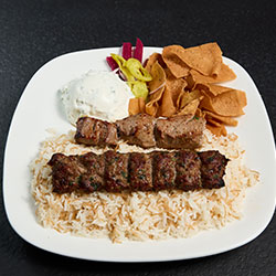 Try some delicous Beef Yule from Argo Mediterranean, two California locations